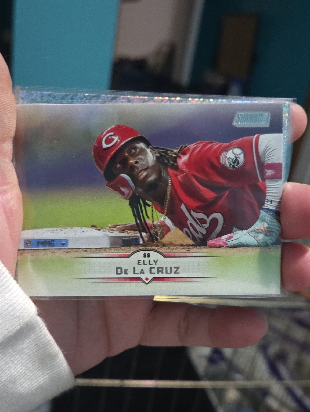 Topps Red Cincinnati Reds Elly De La Cruz Trading Card